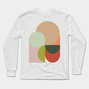 Abstract Geometric 2 #fallwinter #colortrend #decor Long Sleeve T-Shirt